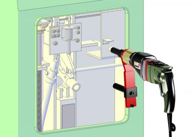 Tooling for 'Racking' of Switch Gear